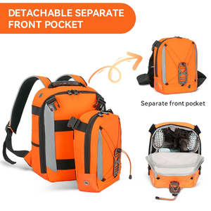 กระเป๋าเป้สะพายหลังสำหรับทำความสะอาดถอดได้ปรับแต่งได้กระเป๋าเป้สะพายหลังมีซิปปิดโพลีเอสเตอร์สำหรับทำความสะอาดกระเป๋าเพื่อวัตถุประสงค์พิเศษเคส - Product Image 4