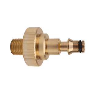 Conector de latón de acoplamiento rápido tipo espuma Mingou para adaptador de boquilla de lavadora de alta presión para lavado de autos - Product Image 3