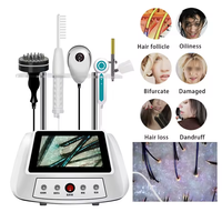 Professional 5-in-1 Desktop AI Hair Scalp Head Analysis Machine Commercial Use Anti-Hair Loss Hair Regrowth Skin Care Beauty