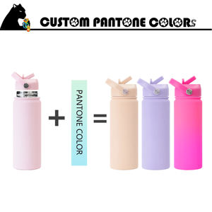 Elegante Bottiglia d'Acqua in Acciaio Inox da 18 oz, Thermos Isolato Sottovuoto Personalizzabile con Logo, Antigoccia - Product Image 5