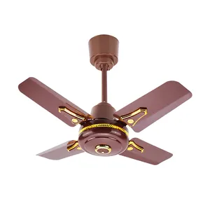 TNTSTAR TG-2421 brown invisible ceiling fan with light short blade ceiling fan chinese ceiling fans