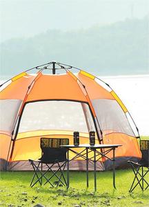 Tenda da campeggio ad apertura rapida toprind 5-8 persone tenda da campeggio per il turismo e il tempo libero addensata per attività all'aperto - Product Image 3