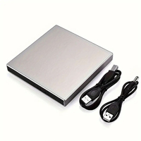 USB 2.0 ince taşınabilir harici CD-RW sürücü DVD-RW brülör oyuncu Laptop için Windows 7/8 harici CD DVD sürücü dizüstü bilgisayar masaüstü