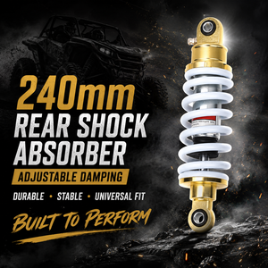 <span class=keywords><strong>Amortisseur</strong></span> arrière 240 mm, ressort 9 mm pour moto tout-terrain 70cc 90cc 110cc 125cc 150cc, <span class=keywords><strong>quad</strong></span>, kart, scooter - Product Image 1