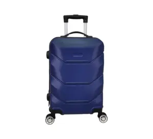 Valise de voyage en matériau ABS grande capacité roues à 4*360 degrés bagage à roulettes pour unisexe vente en gros