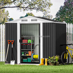 سقيفة تخزين الدراجات النارية المحمولة في الفناء الخلفي للحديقة 8x10 دراجة - Product Image 6