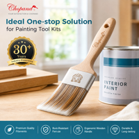 CHOPAND OEM ODM Pinceaux à peinture murale personnalisés Vente en gros Fournisseur professionnel Procédures d'évaluation pour la peinture de construction