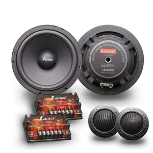 Set Speaker Modifikasi Audio Mobil KYYSLB 6.5 Inci 150W Pengeras Suara Amplifier Suara Musik Speaker Mobil Profesional Unit Dua Arah