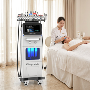 Multifunction oxygen facial beauty Pore shrinking oxygen jet Water dermabrasion skin lifting H2O2 <b>Bubble</b> Moisturizing Device - Product Image 1