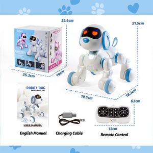 Thông minh tương tác điện robot Puppy Dog Đồ chơi lập trình nhựa mô phỏng điện tử điều khiển từ xa đồ chơi cho trẻ em hoàn hảo - Product Image 6