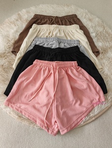 Quần short nữ mùa hè dáng chữ A, chất liệu waffle, cạp cao, mặc nhà, dễ phối đồ, phong cách thể thao - Product Image 5