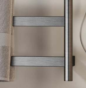 Porte-serviettes chauffant mural électrique doré pour hôtels et salles de bain - Vente en gros - Product Image 4