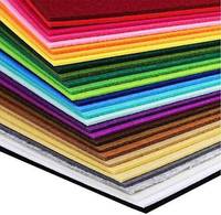 Aiguilles 100% Polyester respectueux de l'environnement, 1 pièce, feutre Non tissé, couleurs perforées