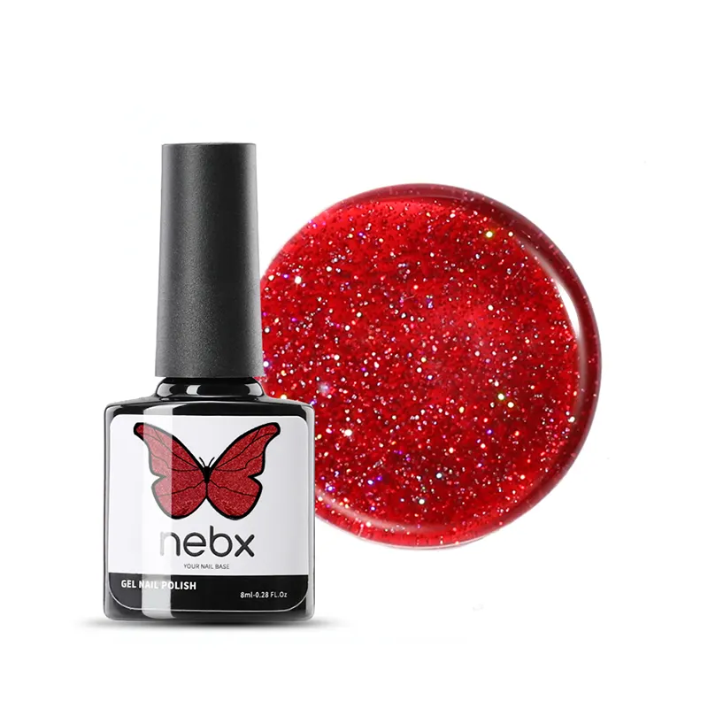 AMDMG 2023 HEMA FREE TPO logo personalizzato con un solo passo gel rosso one step gel smalto 8ml gel one step per le ragazze