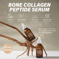 Sérum à l'acide kojique 30 ml, nicotinamide et vitamine C pour les taches brunes et les rides, marque privée, fabrication OEM/ODM, fournisseur d'usine de soins de la peau