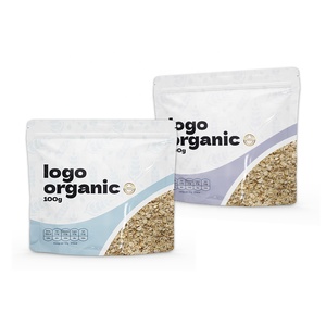 Tùy chỉnh in thiết kế nhiều lớp nhựa nhỏ rõ ràng cửa sổ nhiệt niêm phong bánh rán bánh quy đứng lên túi bao bì thực phẩm - Product Image 3