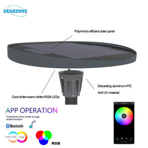 Lampes solaires fantaisie au design unique, lampes de poteau pour portail principal, villa, <span class=keywords><strong>jardin</strong></span>, parc, lampadaire solaire, lampadaire paysager, 1200w 800w - Product Image 4