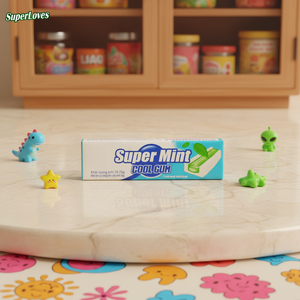 Chewing-gum Super Menthe Fraîche, Saveur Fruitée Rafraîchissante, Multicolore, Bonbons de Fête Énergisants - Product Image 3
