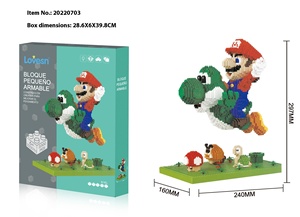 Đồ chơi lắp ráp mô hình hoạt hình tương thích <span class=keywords><strong>Lego</strong></span>, dành cho nam nữ, quà tặng, bán tại quầy hàng - Product Image 6