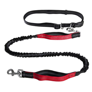 Tali anjing nilon reflektif dapat ditarik 4-6 kaki tali pengaman mobil taktis tali pengaman modis <span class=keywords><strong>2</strong></span> bantalan air Solid - Product Image 5