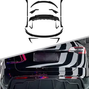 Prodotto Aero Kit anteriore con labbro posteriore diffusore gonna laterale prese d'aria per Tesla modello 3 2018 +