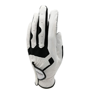 Gants de golf en cuir Cabretta pour hommes, personnalisables avec logo et marque, à fermeture auto-agrippante, pour les sports de plein air - Product Image 1