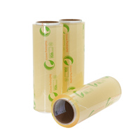 Film alimentaire en PVC de qualité alimentaire, film étirable transparent et durable pour l'emballage alimentaire, fabricant