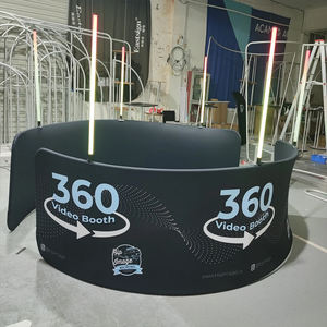 ฉากถ่ายภาพเซลฟี่ 360 องศา ขนาด 8x8 ฟุต หรือขนาดตามสั่ง ผลิตจากอลูมิเนียมอัลลอยด์ พร้อมไฟ LED สำหรับงานปาร์ตี้ - Product Image 2
