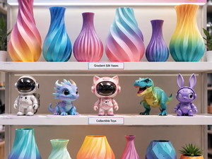 Filamento de Impresora 3D PLA Seda al por Mayor, 1.75mm, 8 Colores Metálicos para Jarrones y Juguetes, Compatible con Creality y Anycubic - Product Image 3