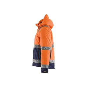 BLAKLADER - 487019875389L Chaqueta de invierno Hi-Vis Naranja/Azul marino-EAN 7330509378939 ROPA DE TRABAJO DE LA HI-VIS - Product Image 4