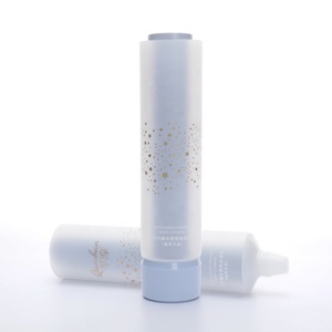 D50mm Custom Double Wall <b>Plastic</b> Cosmetic Empty Soft <b>Tube</b> D35mm Inner <b>Tube</b> Creams Mixed <b>Tube</b> Wtih Screw Cap Silkscreen Printing - Product Image 2
