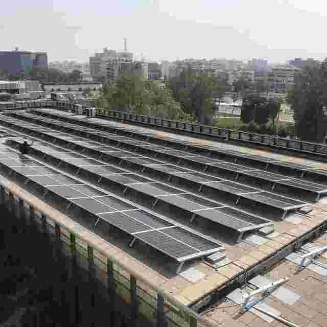 Tripod Aluminium Solar Panel Mounting Structure