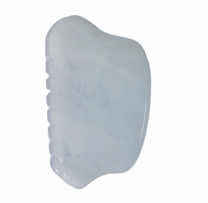 Outils de beauté pour le soin de la peau, masseur Gua Sha en jade blanc - Product Image 1