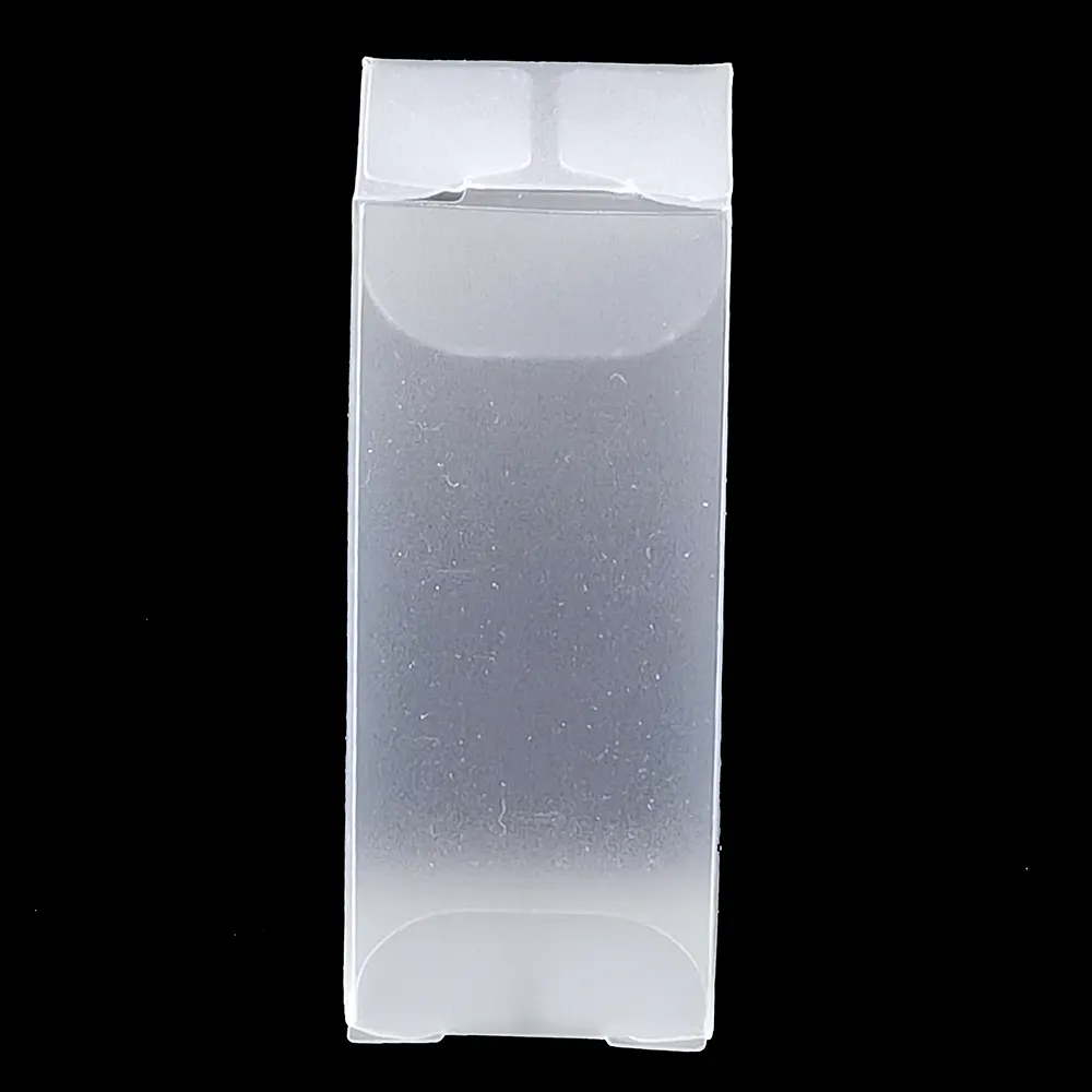 Custom high quality transparent folding frosted PVC PET PP plastic packaging box for harmonica gift