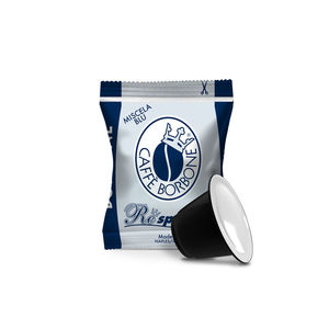 Borbone 50 Capsule di Caffè Espresso Blu Compatibili con NESPRESSO Set Portatile in Metallo e Plastica 0,15g/Capsula - Product Image 1