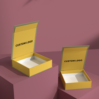 Emballage de chocolat durable personnalisé avec boîte à rabat et ruban, dattes biologiques, noix, bonbons, boîte d'emballage, boîte cadeau pour chocolat