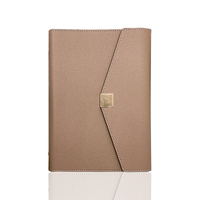 Personalisiertes 2026 Neuerscheinung PU-Leder 6-Ring-Binder Luxus-Geschenkset Tagebuch Notizbuch