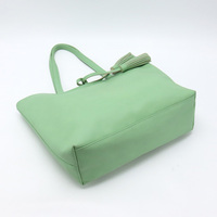 Sac fourre-tout en PU grande capacité toutes saisons, nouveau sac à bandoulière tendance de style coréen avec pompon