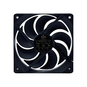 Poweryear 120x120x25 Nhà cung cấp không thấm nước người hâm mộ 12025 24V không chổi than DC Quạt làm mát 120 mét 12V - Product Image 6