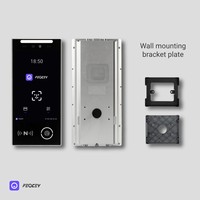 Feocy FCV4906 Sistema de Control DE ACCESO biométrico resistente a la intemperie a prueba de agua Detección de movimiento Reconocimiento facial Visión nocturna Huella digital