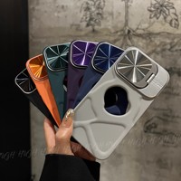 Coque de protection antichoc pour téléphone portable avec support de lentille 3D Anomaly Design et aimant pour iPhone 16 Pro Max 15 17 13