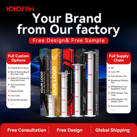 HOHOFILM Film de protection de peinture pour voiture en TPU PPF transparent mat satiné anti-rayures à réparation thermique instantanée hydrophobe