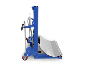 Carretilla elevadora de rollos hidráulica manual Light JX, equipo de manipulación de rollos de papel certificado CE - Product Image 3