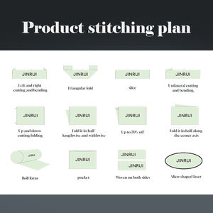 Etiquetas de marca de alta calidad Pure White Tide Flow, etiquetas plegables tejidas de alta densidad, etiquetas de costura parcial, etiquetas lavables cortadas con láser - Product Image 4