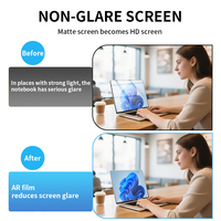 Protection d'écran pour ordinateur portable avec revêtement anti-reflet, film de protection pour écran d'ordinateur portable, protection pour PC