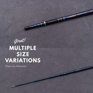 Canne à pêche télescopique légère en fibre de carbone 40T à trois positions, action 2/8, 85H, échantillon disponible, petites commandes acceptées, DK OEM ODM - Product Image 6