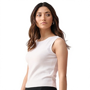Débardeur décontracté pour femme à col carré, style estival contemporain, version SEO, tendance - Product Image 1