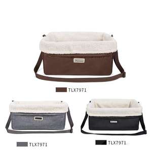 Truelove, práctico vehículo, bolsa para mascotas, cesta de nailon plegable para perros y gatos, fácil almacenamiento y cama lavable para coche en el hogar - Product Image 6