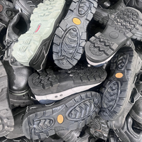 Chaussures de sécurité pour hommes à prix réduit, faible MOQ, chaussures de travail d'occasion de marque en bon état, chaussures de travail usagées