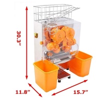 Ventes chaudes Presse-agrumes électrique automatique commercial pour agrumes, oranges, jus, extracteur de jus